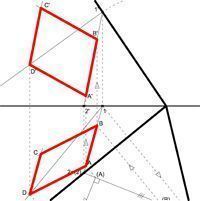 Cuadrado Sistema Diedrico Cuadrado Sistema Diedrico_